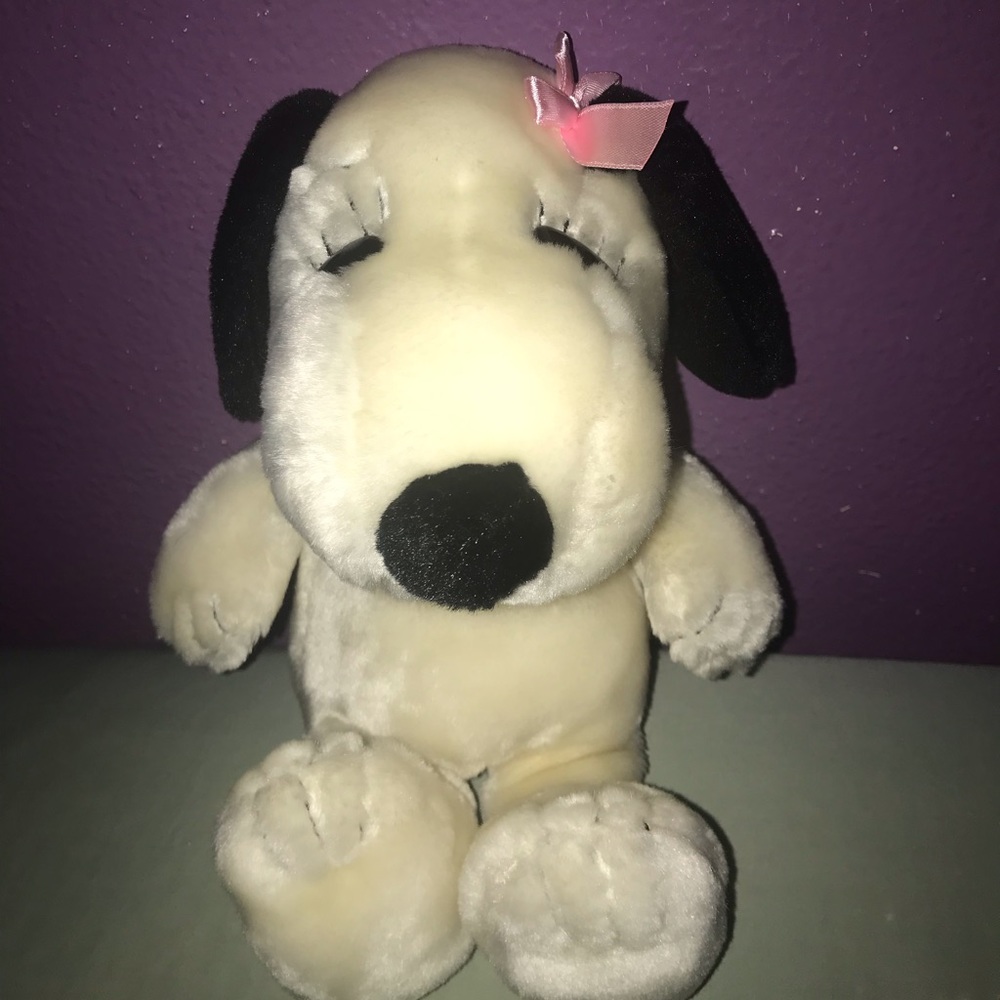 Girl Snoopy Plush
